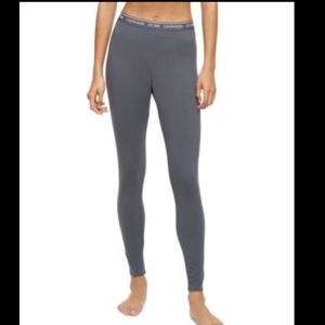 Calvin Klein CK One Basic Lounge Terry Leggings  Ashford Grey  XS